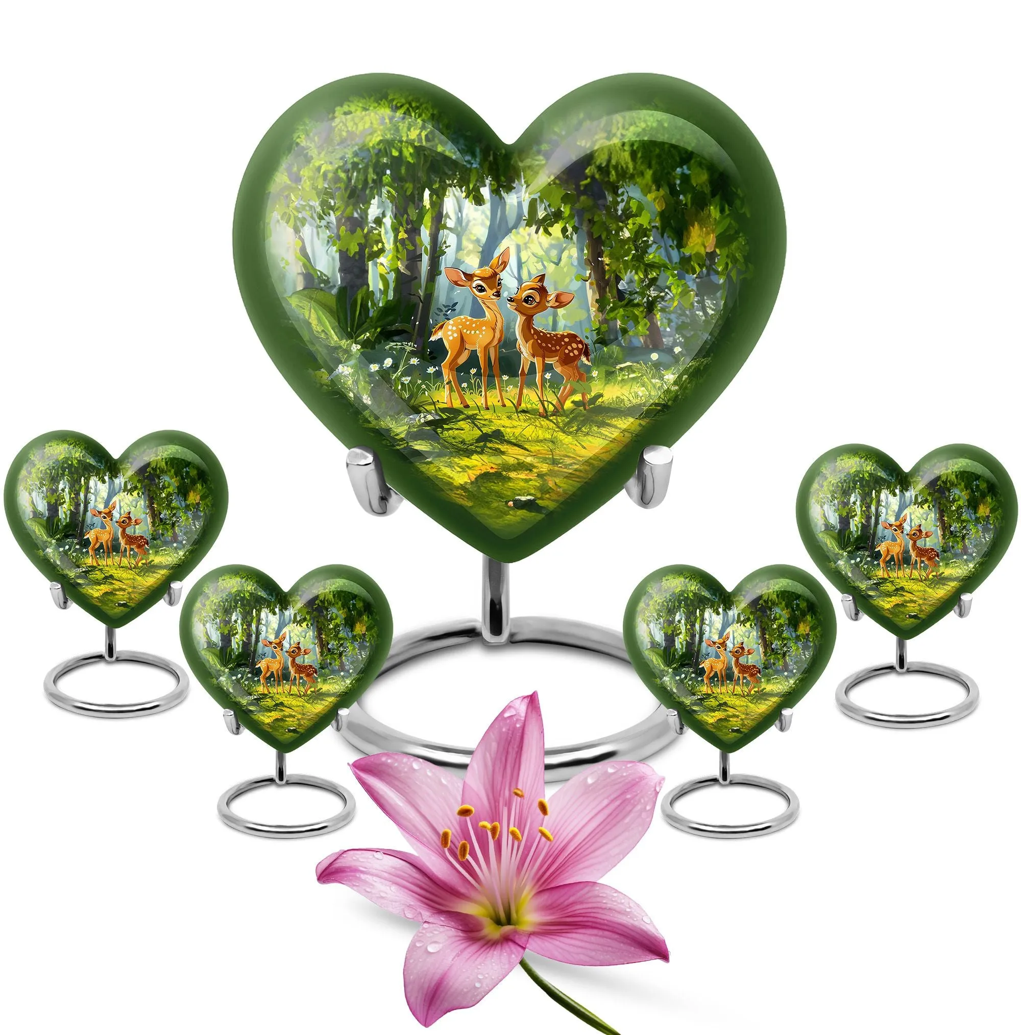Majestic Deer Tribute: A Special Memorial Urn for Adult Males