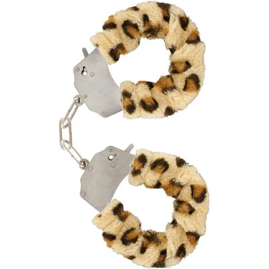 Manette Peluche Leopardate