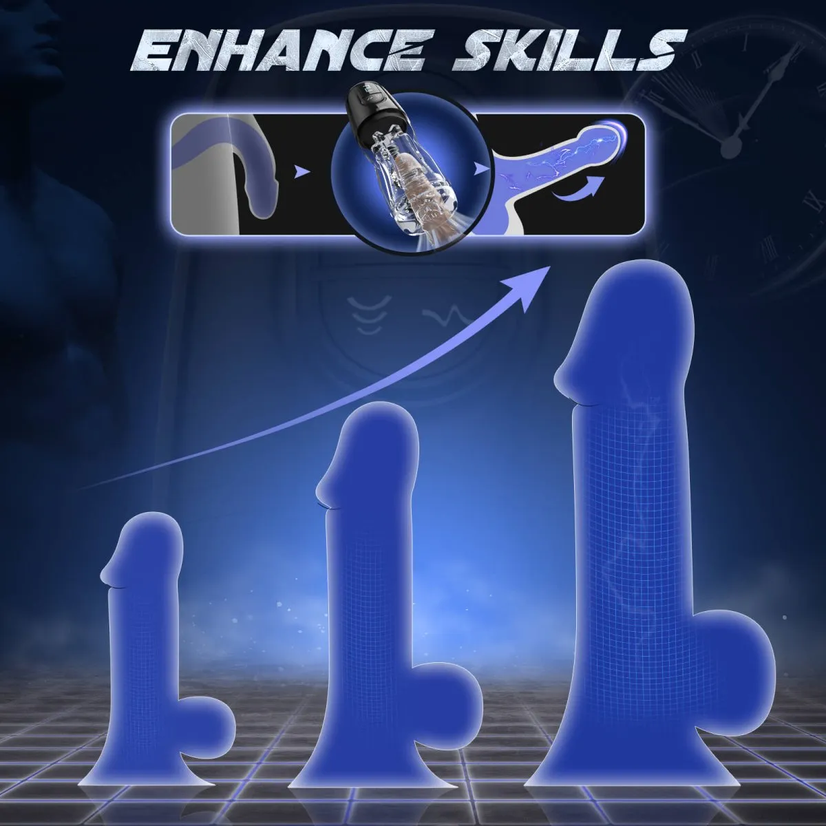 MarsLion-2| Suction and Vibrating Men Male Stimulator Toy