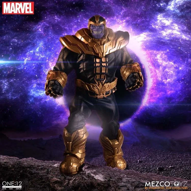 Mezco Toyz ONE:12 Collective: Thanos (Comic) Action Figure