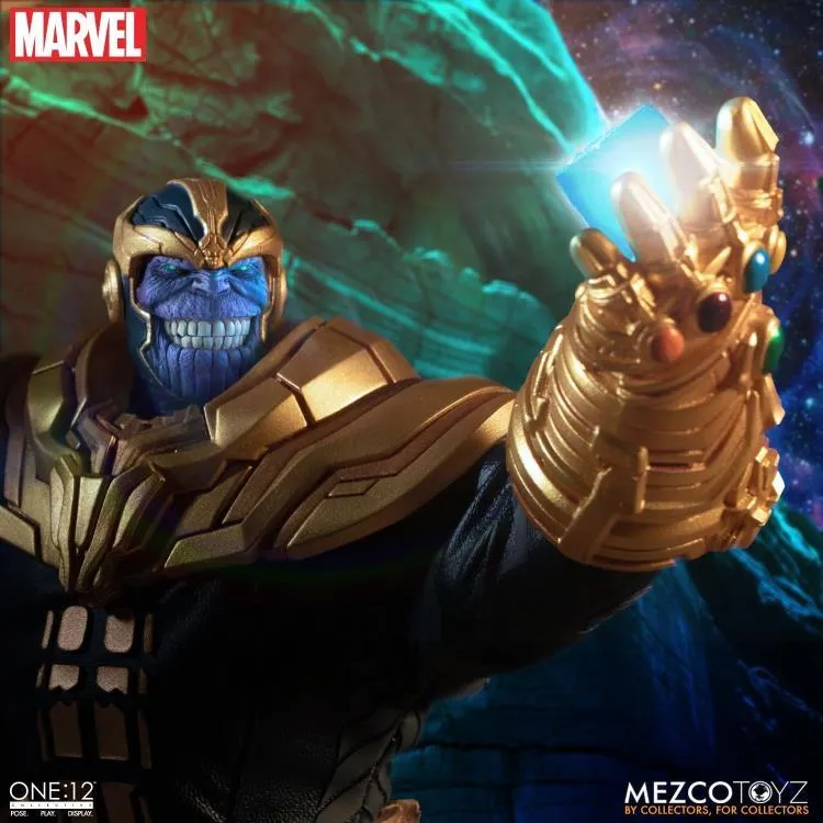 Mezco Toyz ONE:12 Collective: Thanos (Comic) Action Figure