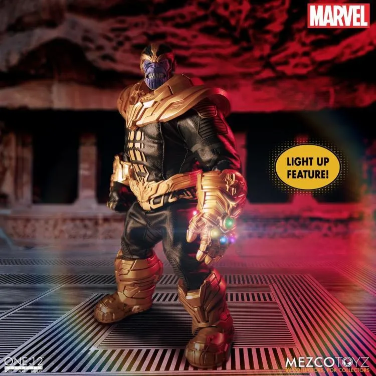 Mezco Toyz ONE:12 Collective: Thanos (Comic) Action Figure