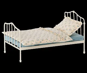 Miniature Bed, Mini - Blue