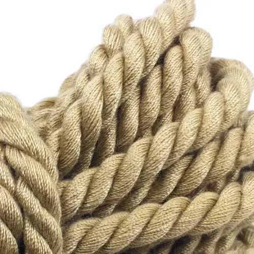 Naughty Toys soft nylon BDSM rope Beige 10 Meters