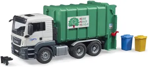 NEW MAN TGS Rear Loading Garbage Green
