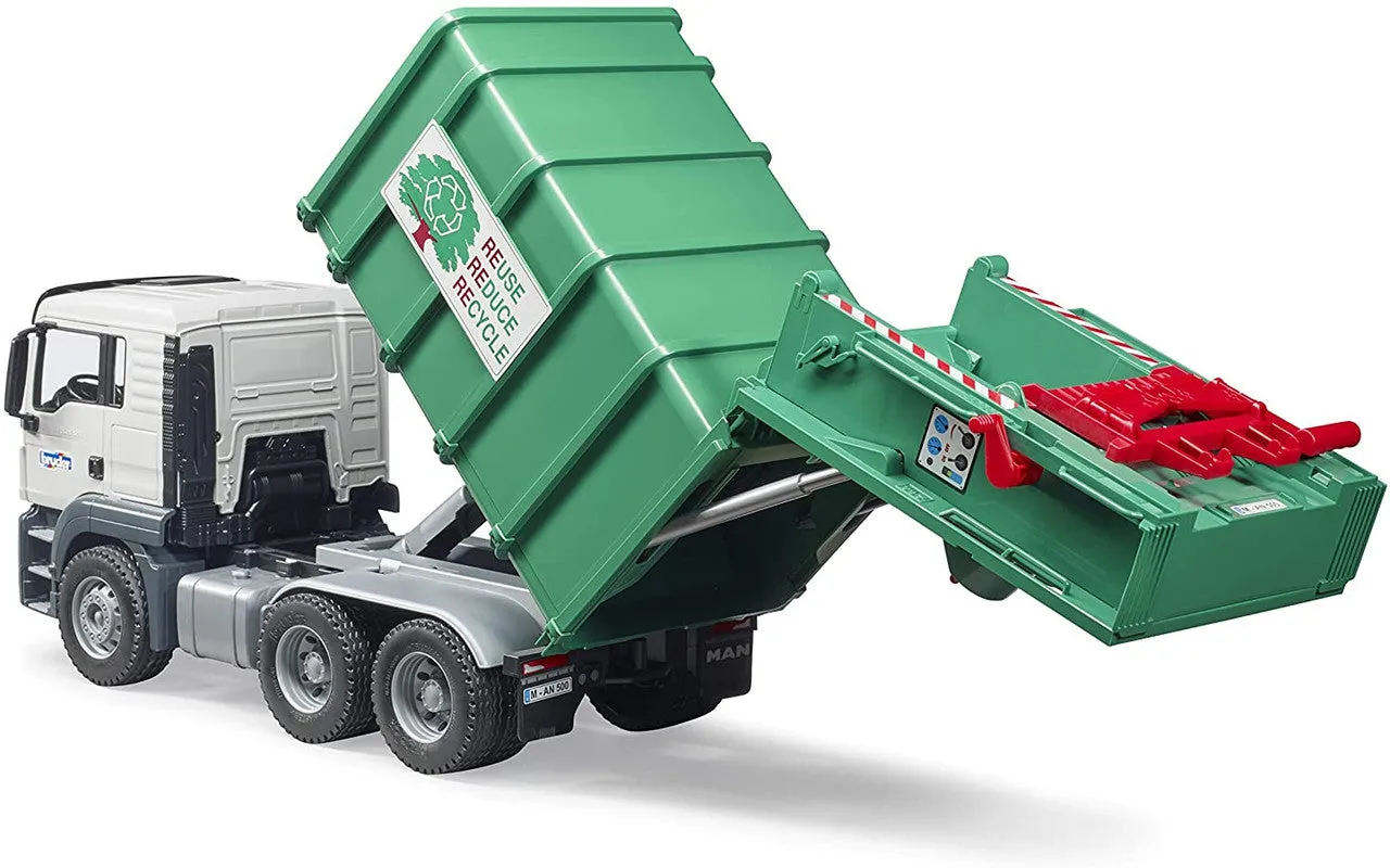 NEW MAN TGS Rear Loading Garbage Green