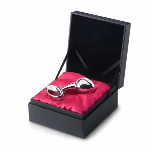 Njoy Pure Plug Medium Metal Butt Plug Stainless Steel Anal Sex Toy