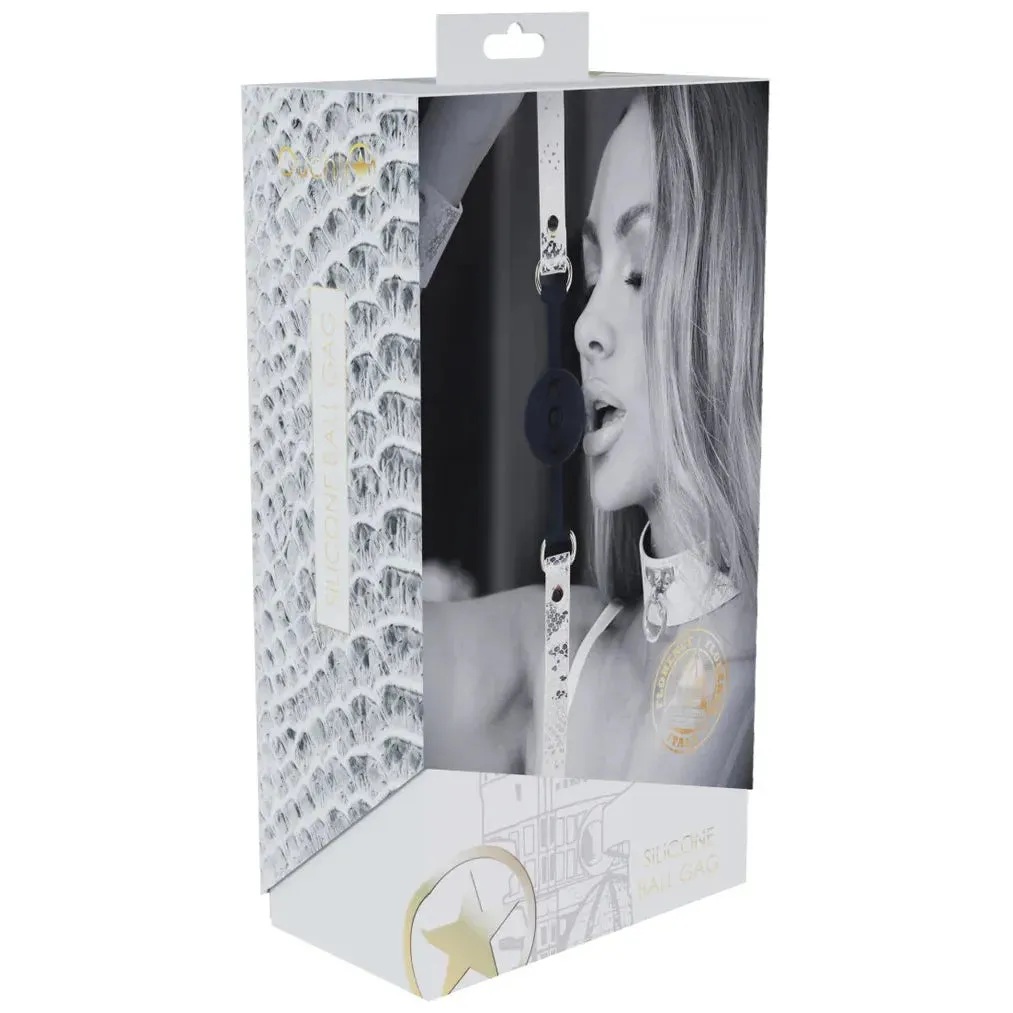 Ouch Florence Collection Silicone Ball Gag by Shots