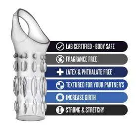 Performance Penis Girth Enhancer Studded Sleeve