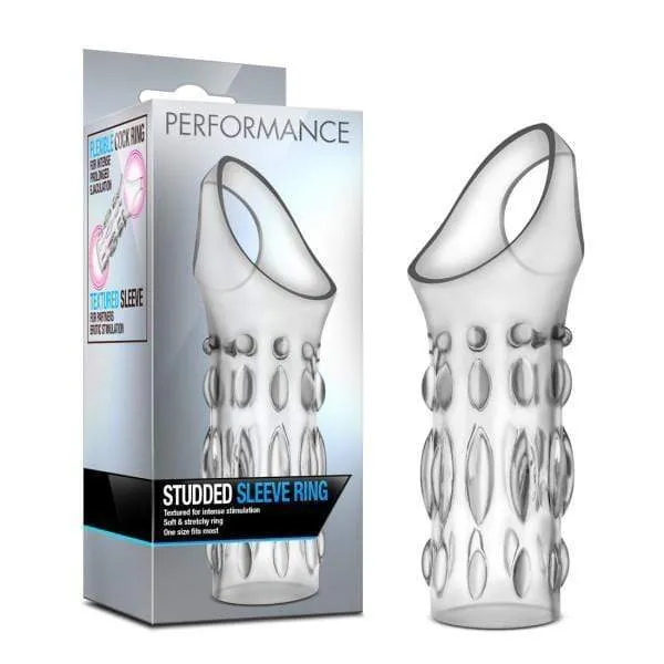 Performance Penis Girth Enhancer Studded Sleeve