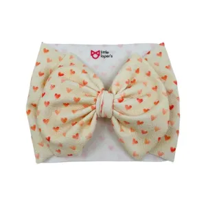 Pink Hearts Headwrap