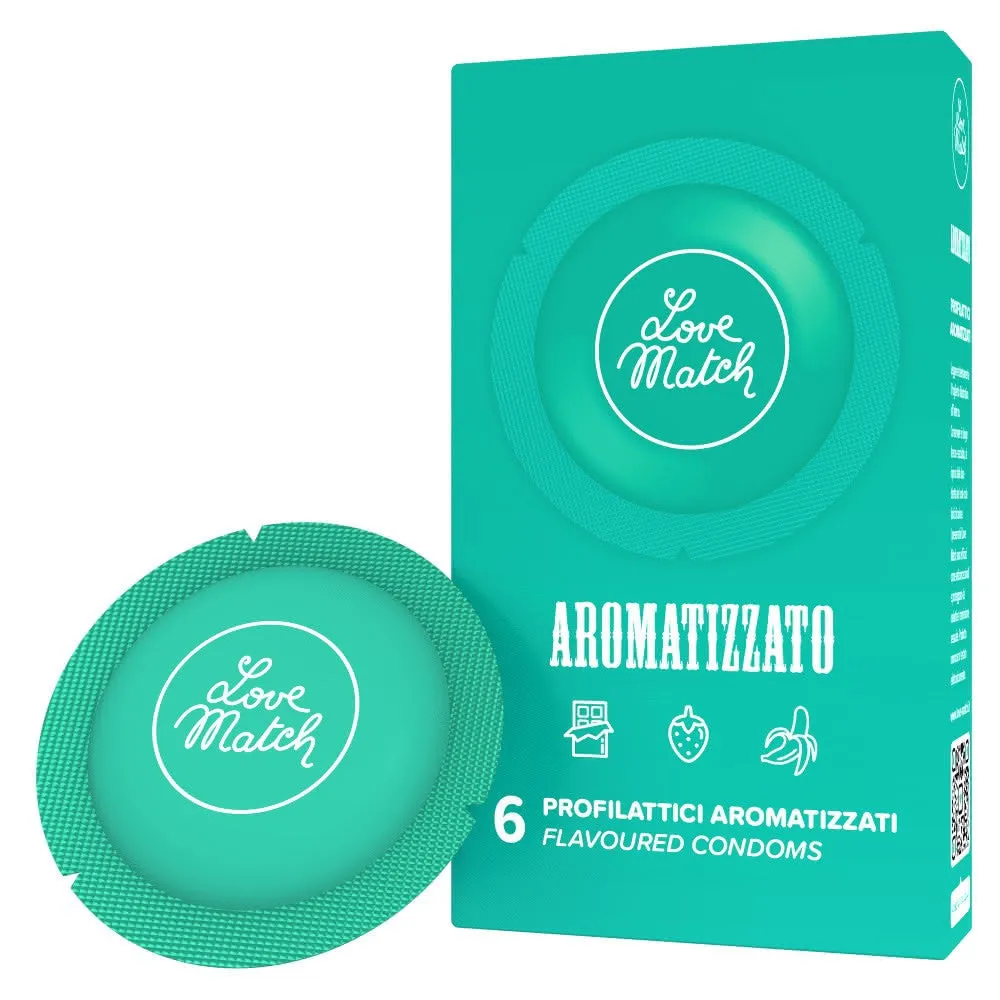 Preservativi LoveMatch Resistente   Aromatizzato - 12 pezzi