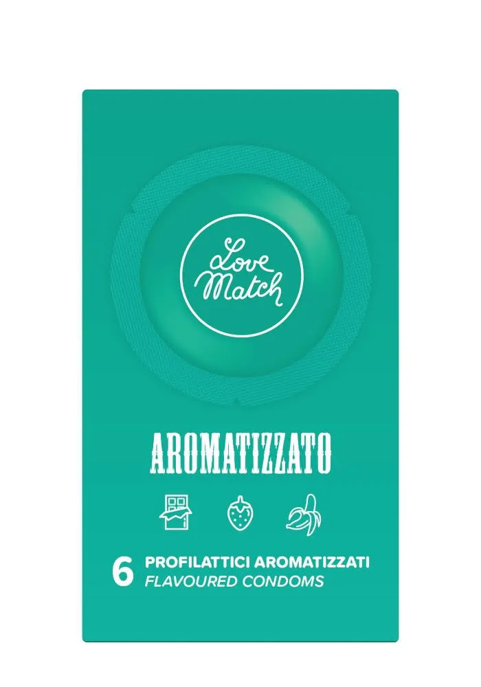 Preservativi LoveMatch Resistente   Aromatizzato - 12 pezzi