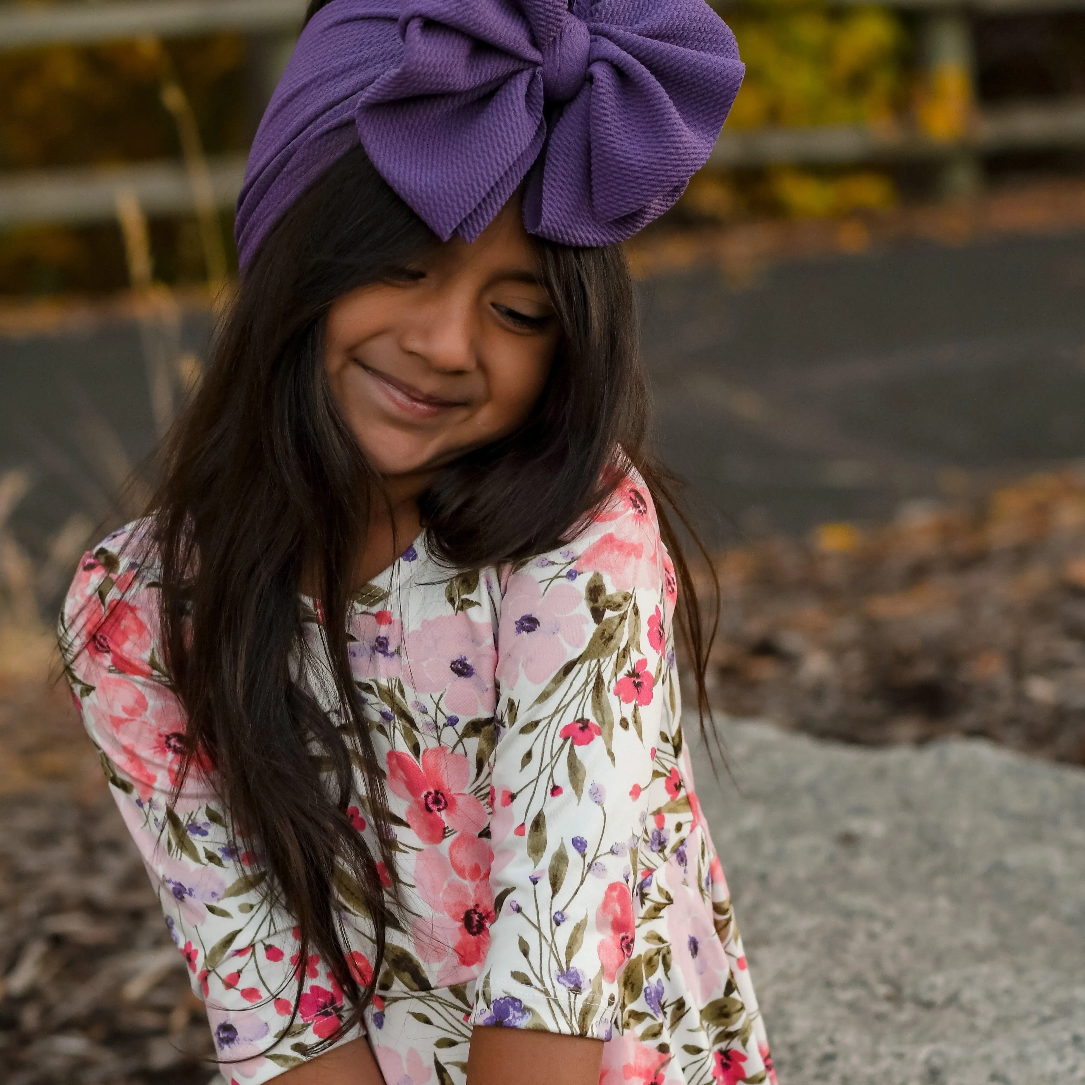 Purple Headwrap