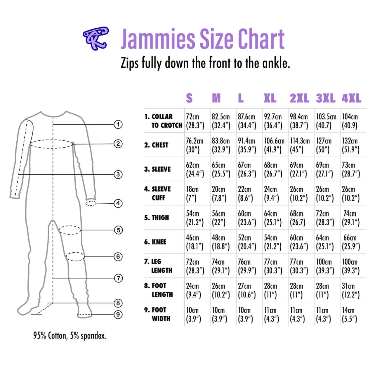 Rearz Mermaid Tales Zippered Adult Footed Jammies *DISCONTINUED*