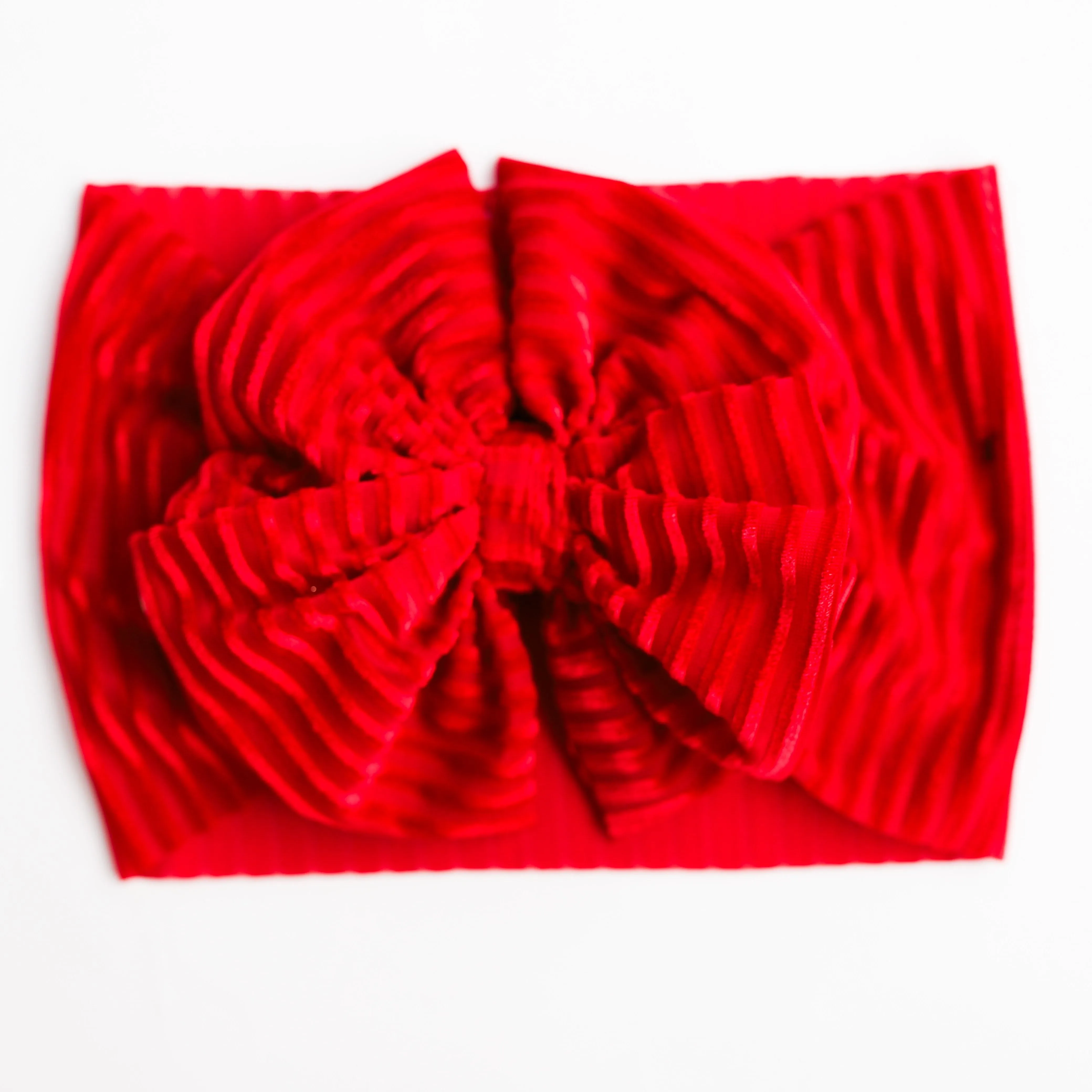 Red Luxe Headwrap