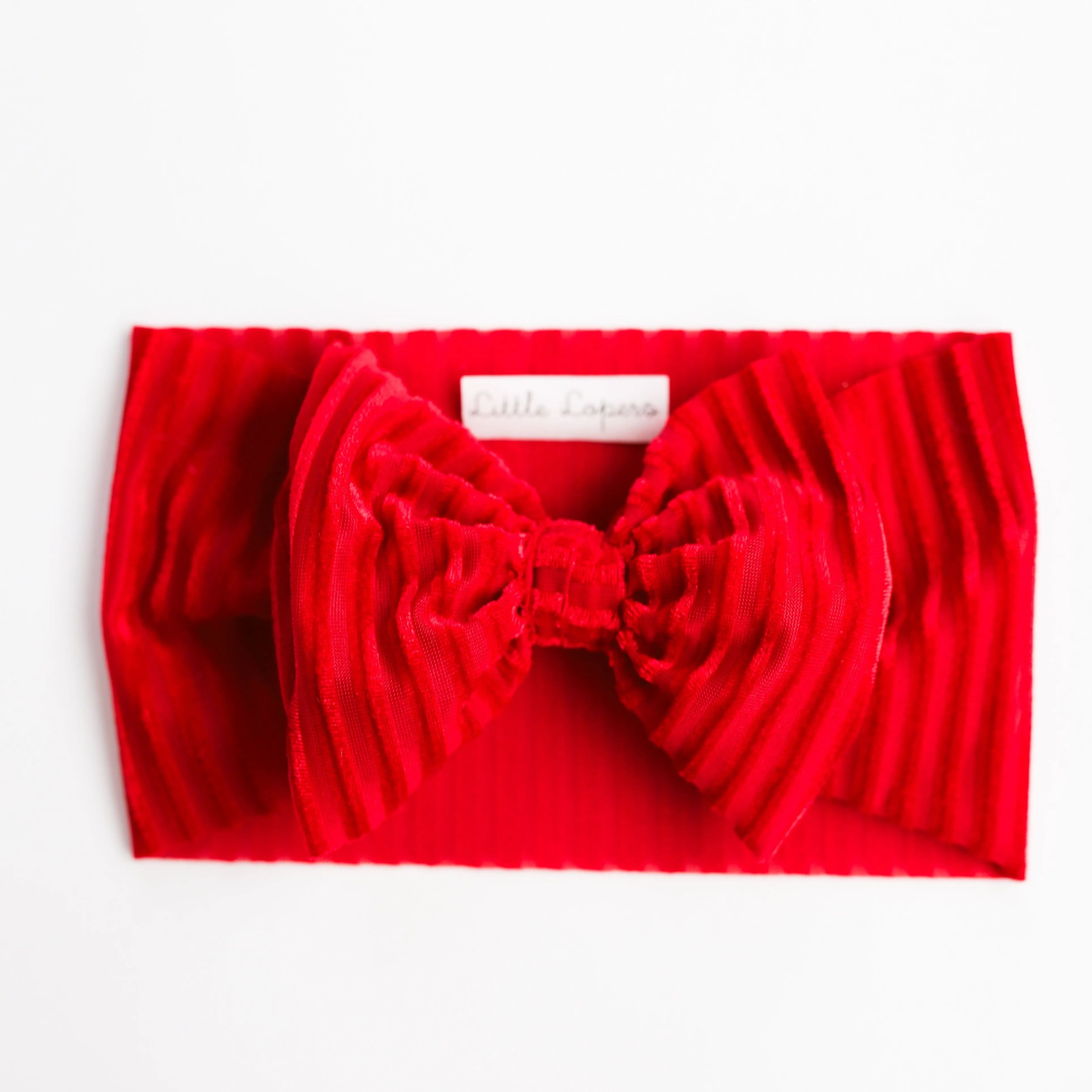 Red Luxe Headwrap