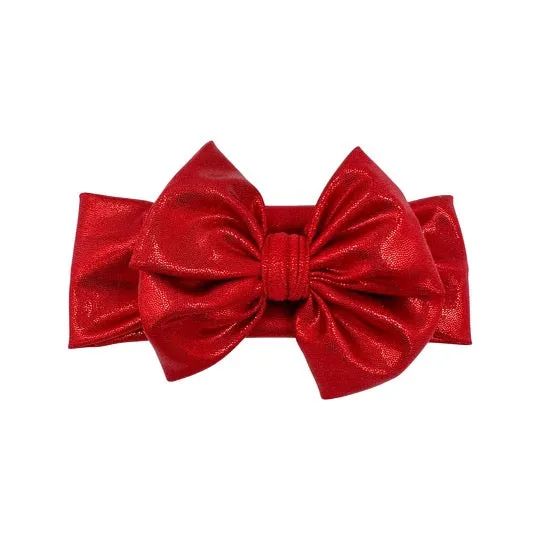 Red Shimmer Headwrap