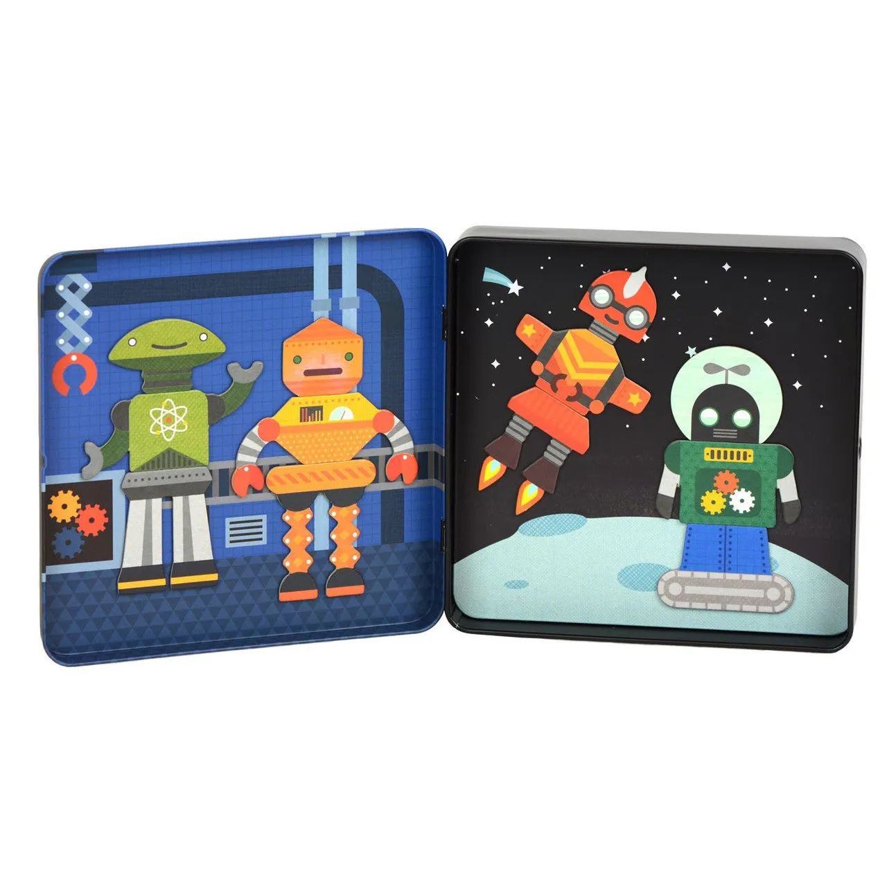 Robot Remix On-The-Go Magnetic Play Set