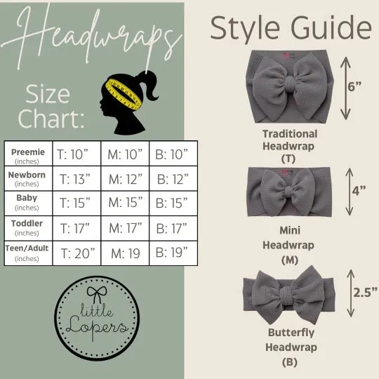 Rustic Bloom Headwrap