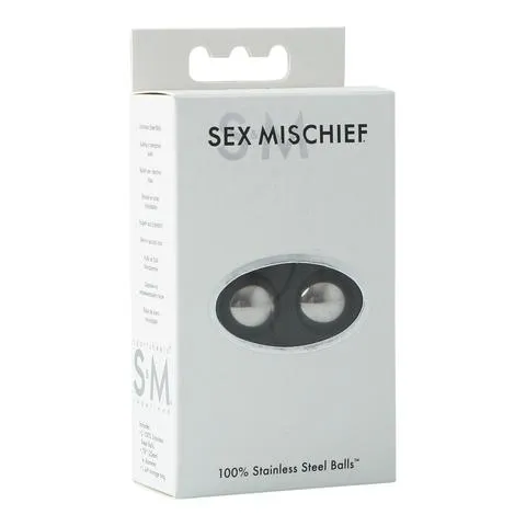Sex & Mischief Steel Ben Wa Kegel Balls