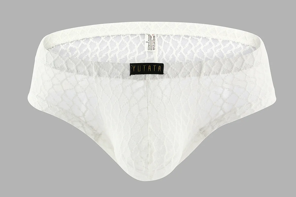 Sexy Sheer Lace Men's Boxer