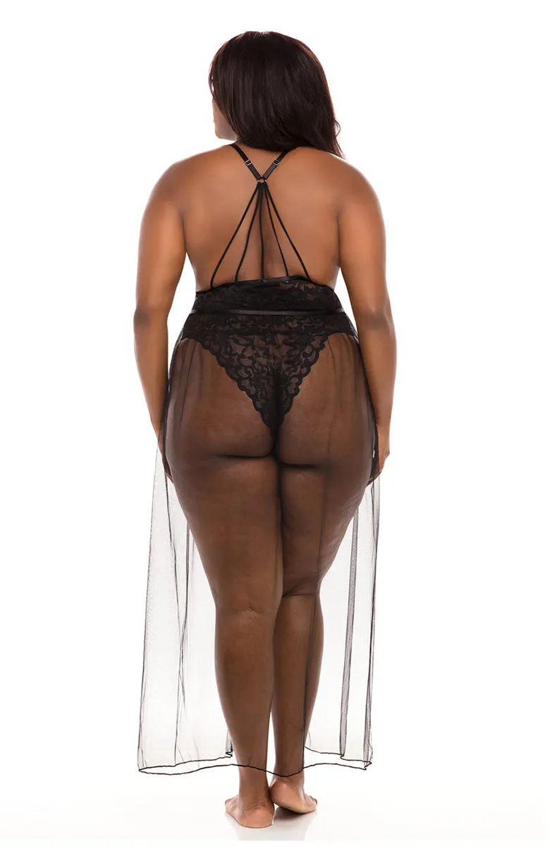 Sheer Maxi Skirt