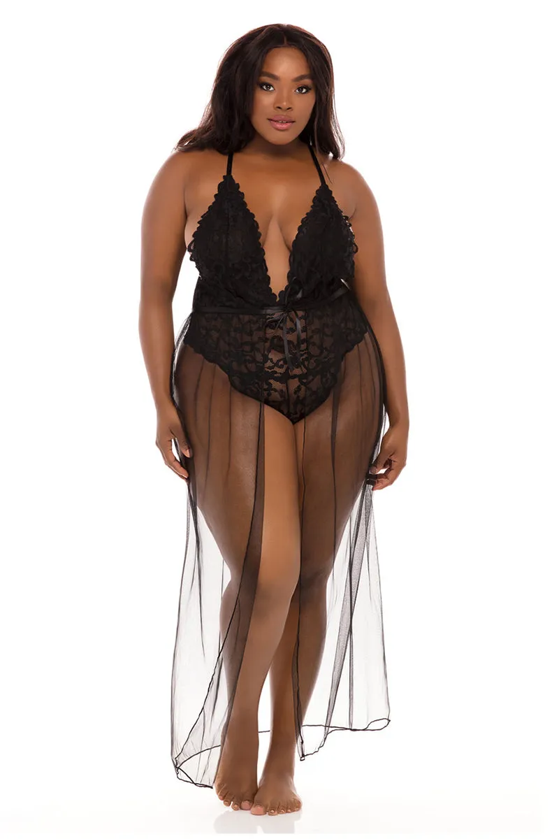 Sheer Maxi Skirt