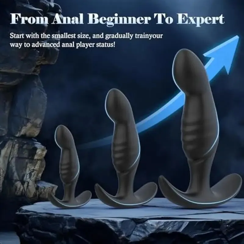 Silicone Butt Plug For Beginners Advanced Users Anal Dildo Training Kit
