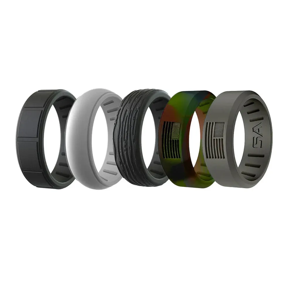 SILICONE RING 5 PACK   FREE GIFT