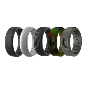 SILICONE RING 5 PACK   FREE GIFT