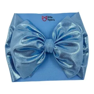 Sky Blue Shimmer Headwrap