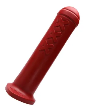 Tantus Amsterdam XL Silicone Dildo. Red