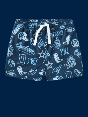 The Neon Cowboys (NFL Toddler Swim Trunk)