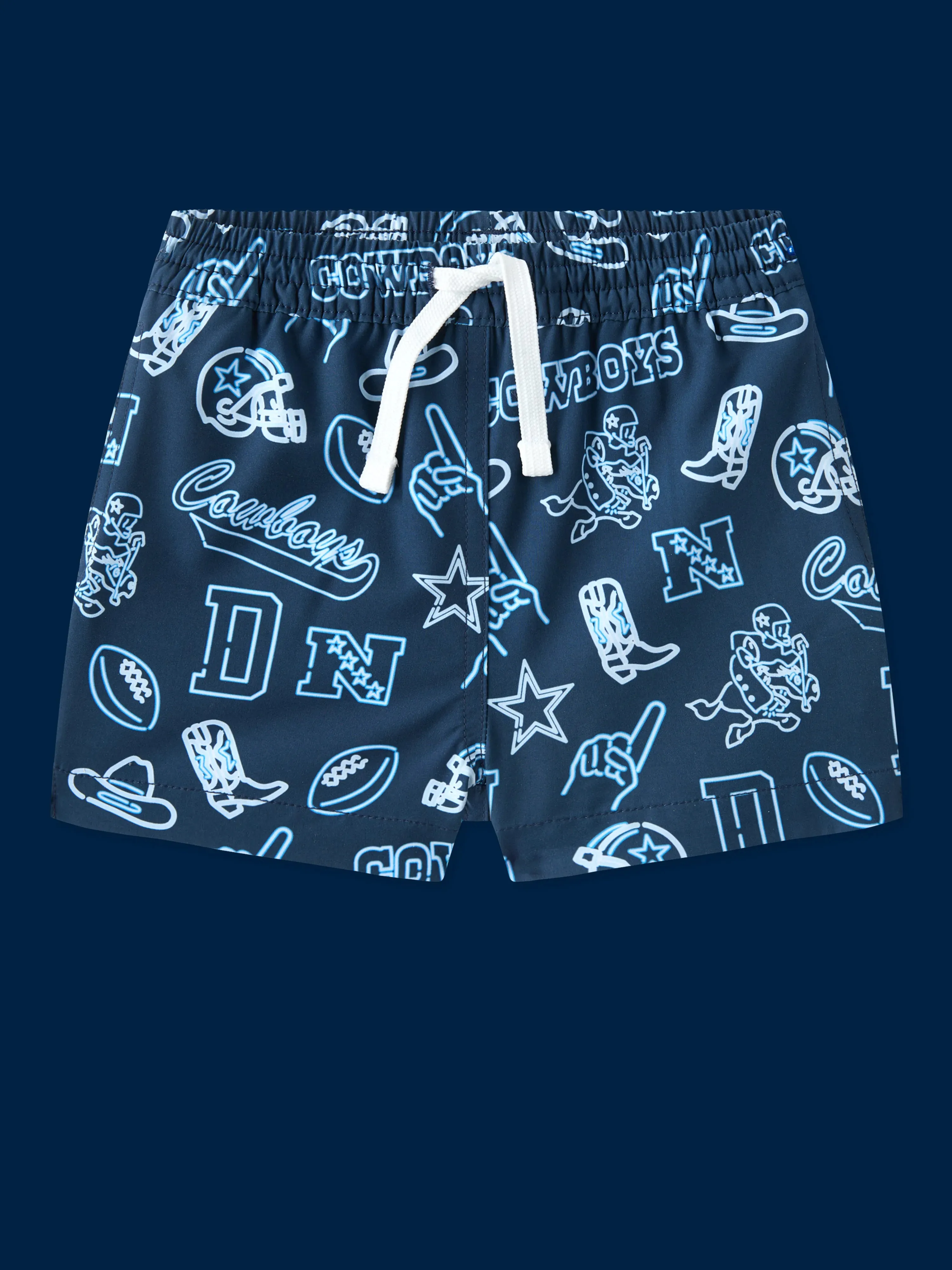 The Neon Cowboys (NFL Toddler Swim Trunk)