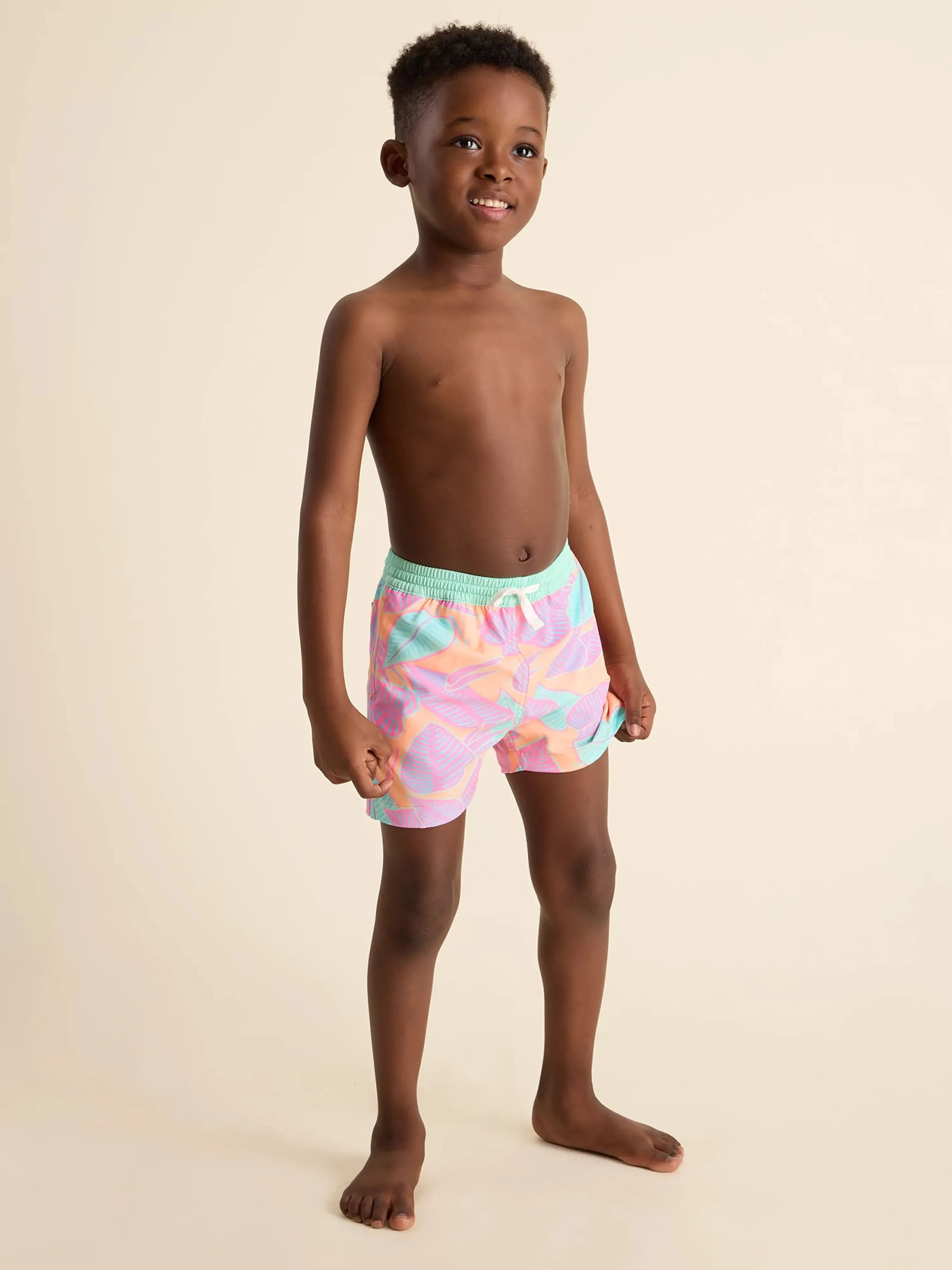 The Posh Palms (Toddler Swim Trunk)