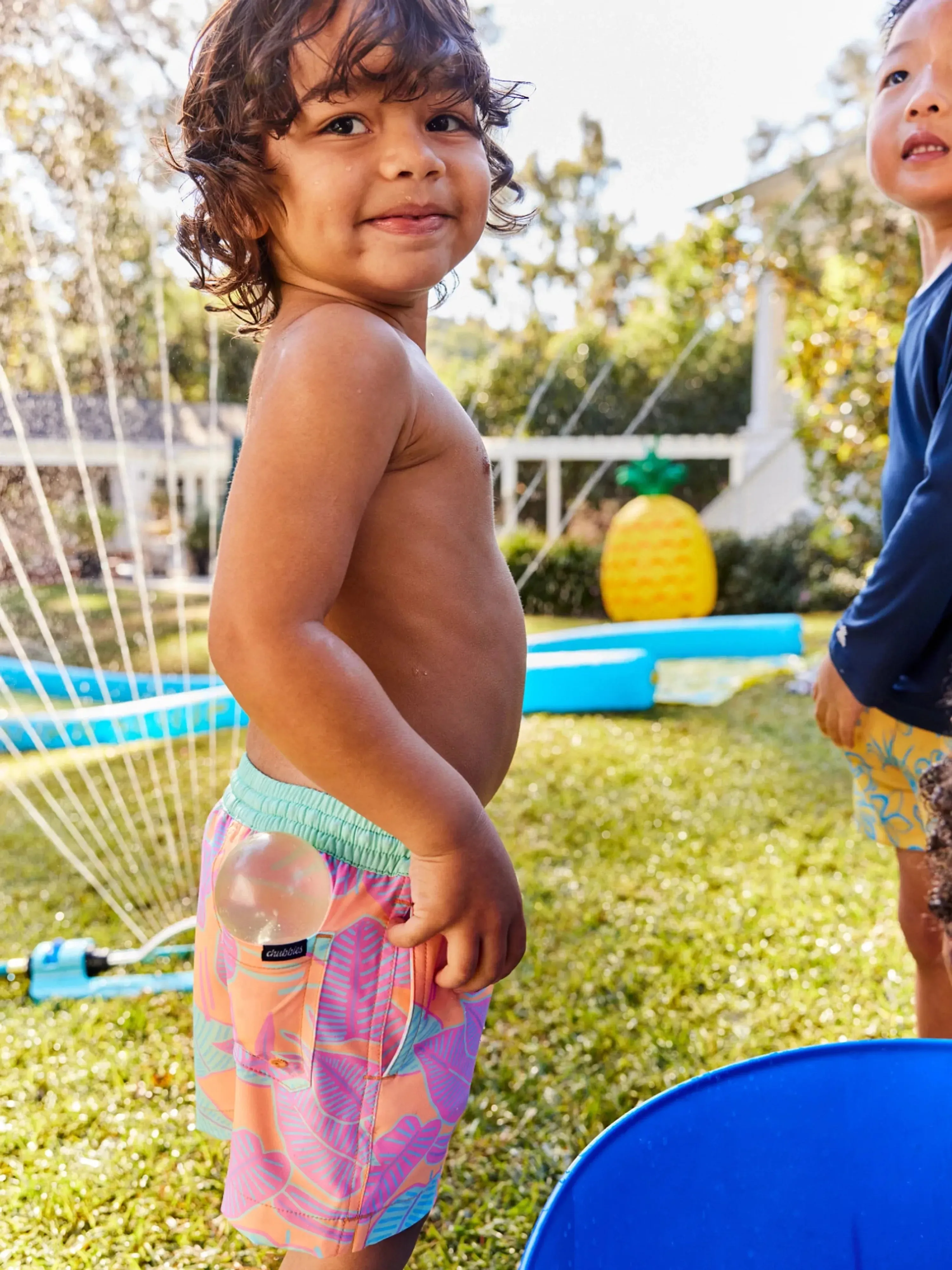 The Posh Palms (Toddler Swim Trunk)