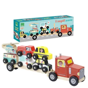 Truck Trailer with Vehicles