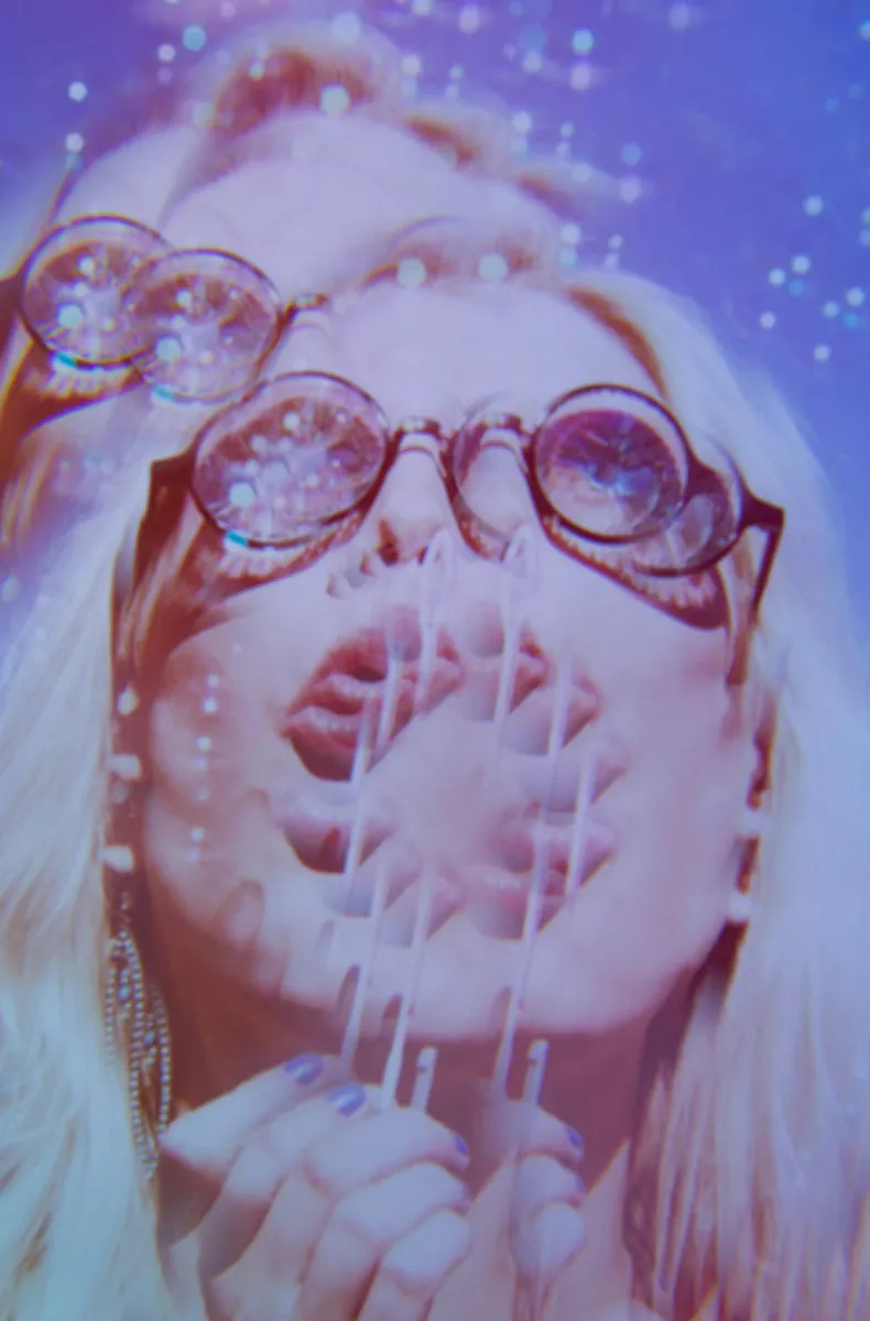 Ultimate Kaleidoscope Glasses in Pink