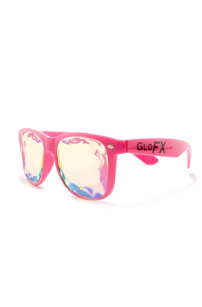 Ultimate Kaleidoscope Glasses in Pink