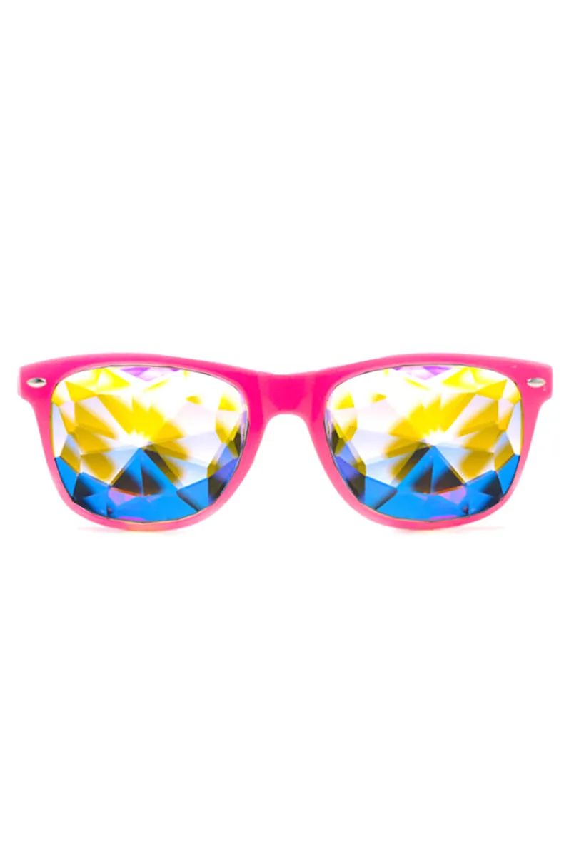 Ultimate Kaleidoscope Glasses in Pink