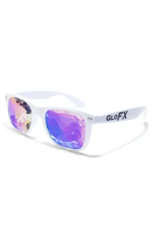 Ultimate Kaleidoscope Glasses in White