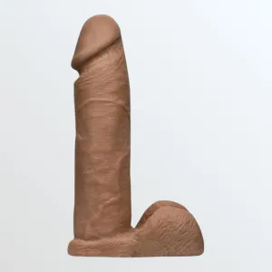 Vac-U-Lock 8 Ultraskyn Realistic Caramel Cock