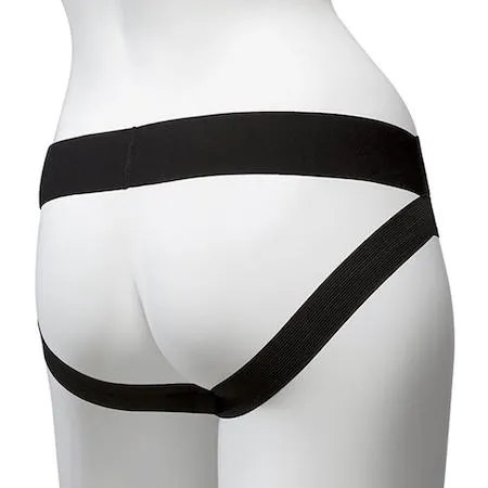 Vac-U-Lock Dual Straps Panty Harness with Plug