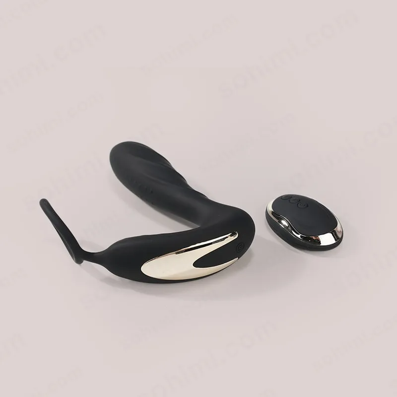 Vibration Dual-Motor Prostate Massager With Penis Ring