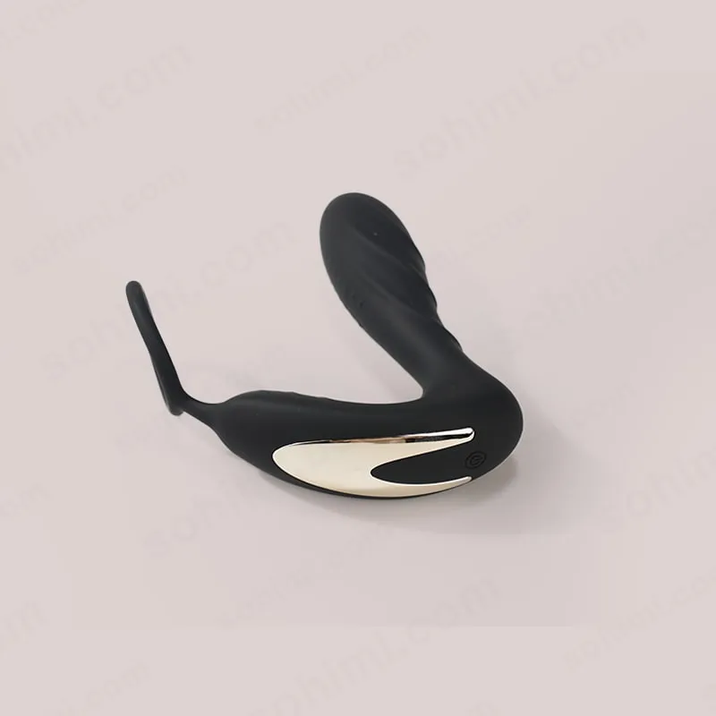 Vibration Dual-Motor Prostate Massager With Penis Ring