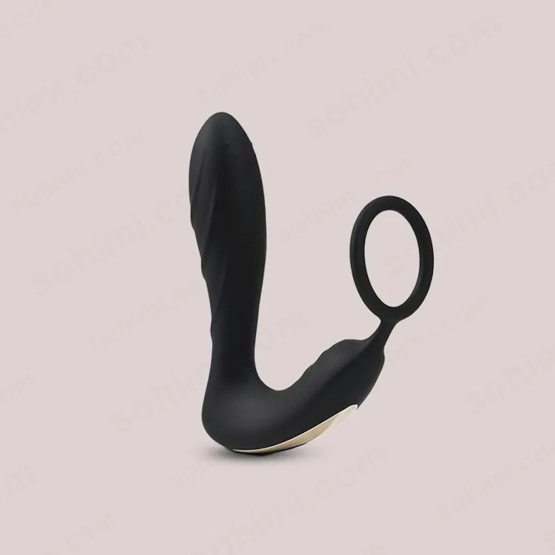 Vibration Dual-Motor Prostate Massager With Penis Ring