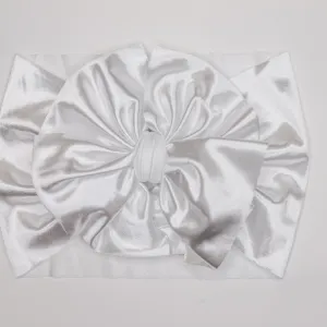 White Satin Headwrap
