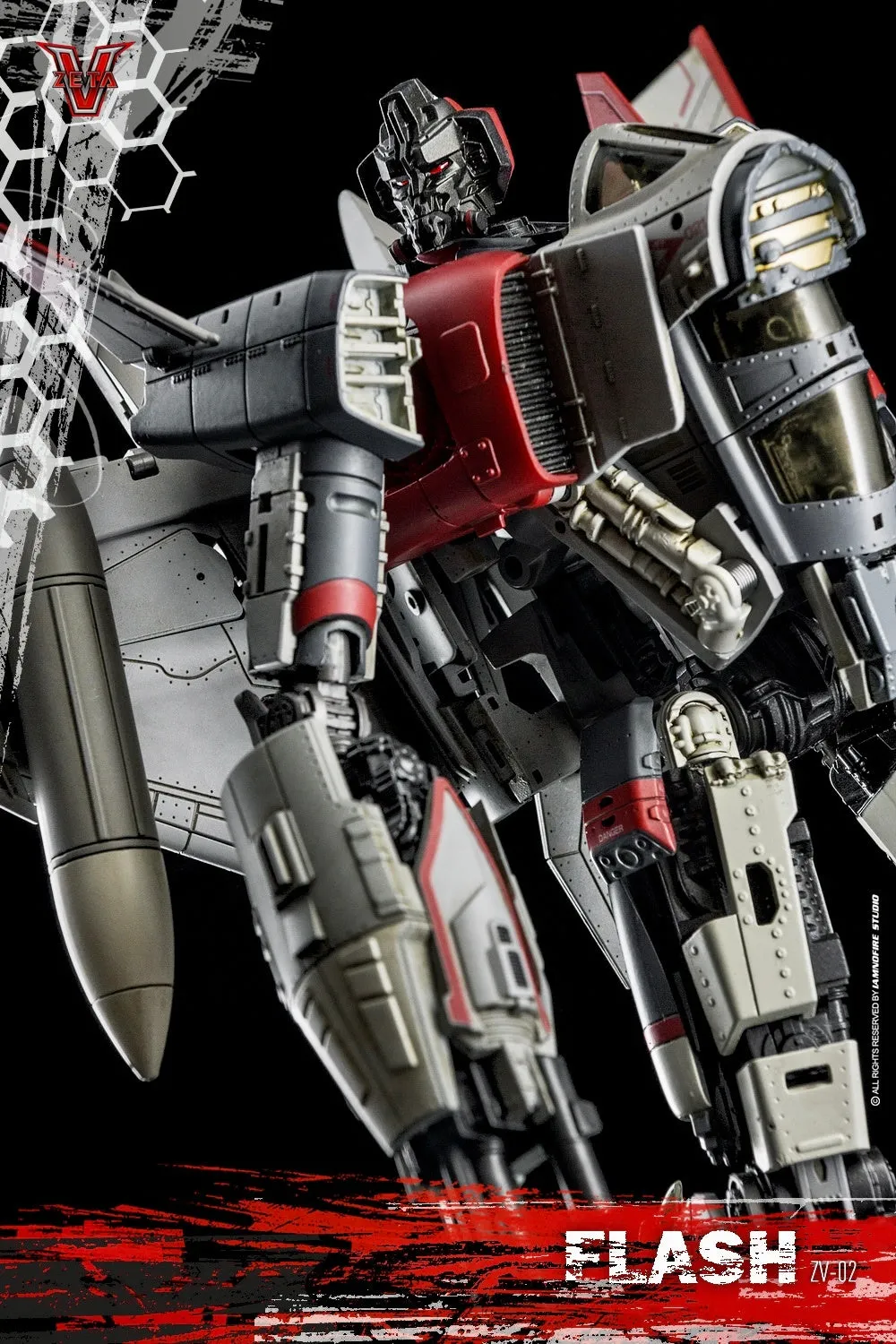 Zeta Toys Guardian ZV-02 Flash Action Figure