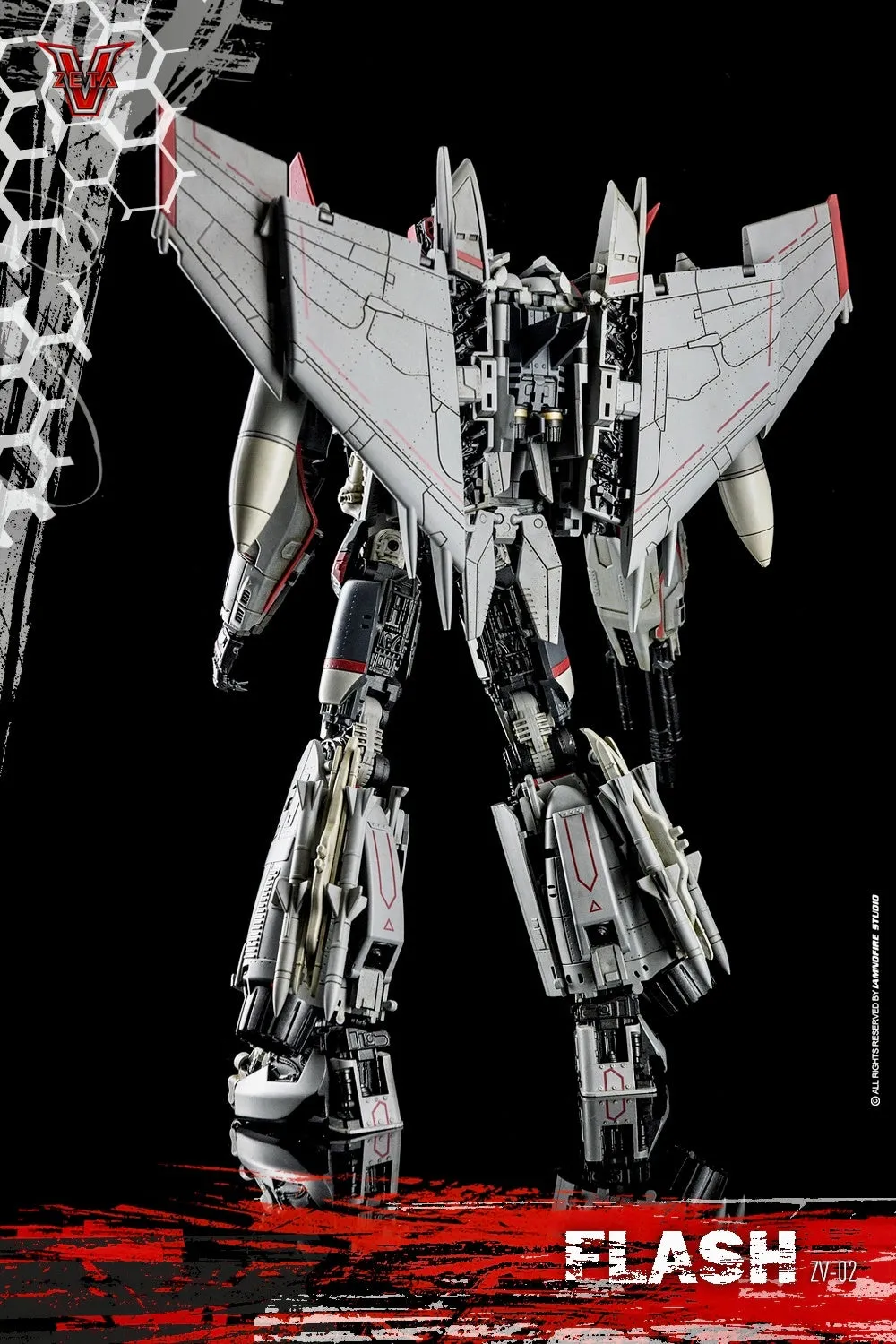 Zeta Toys Guardian ZV-02 Flash Action Figure